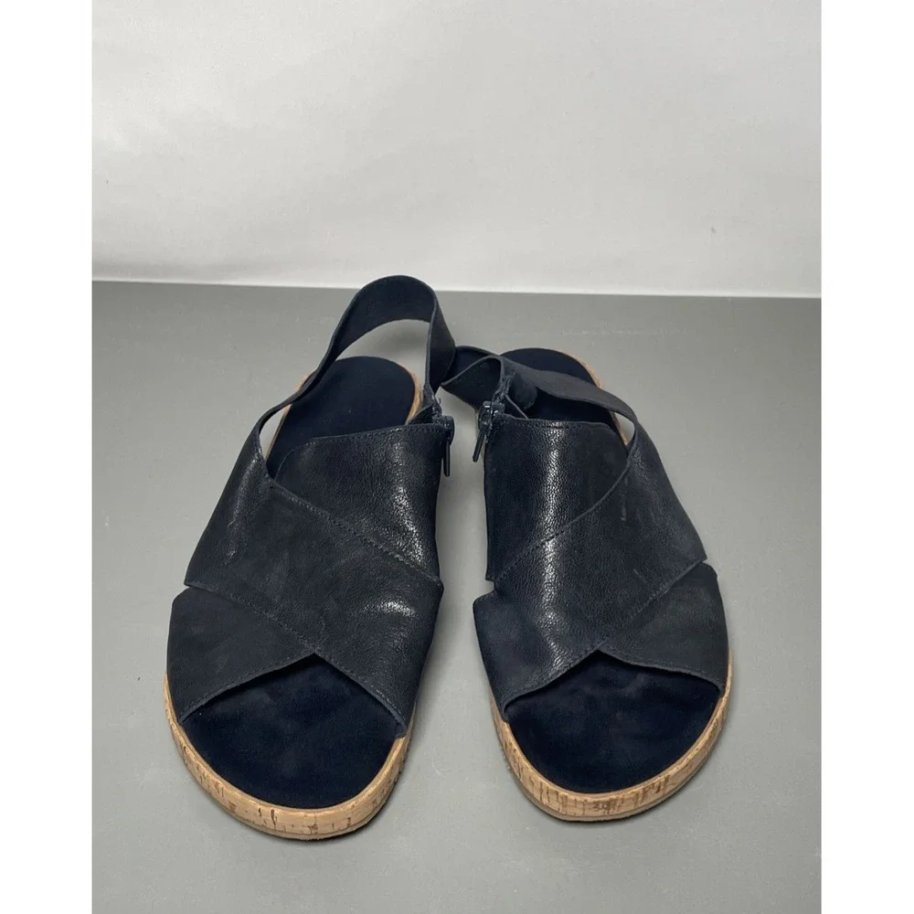 Sesto Meucci Women's Navy Blue Sandals US 8M